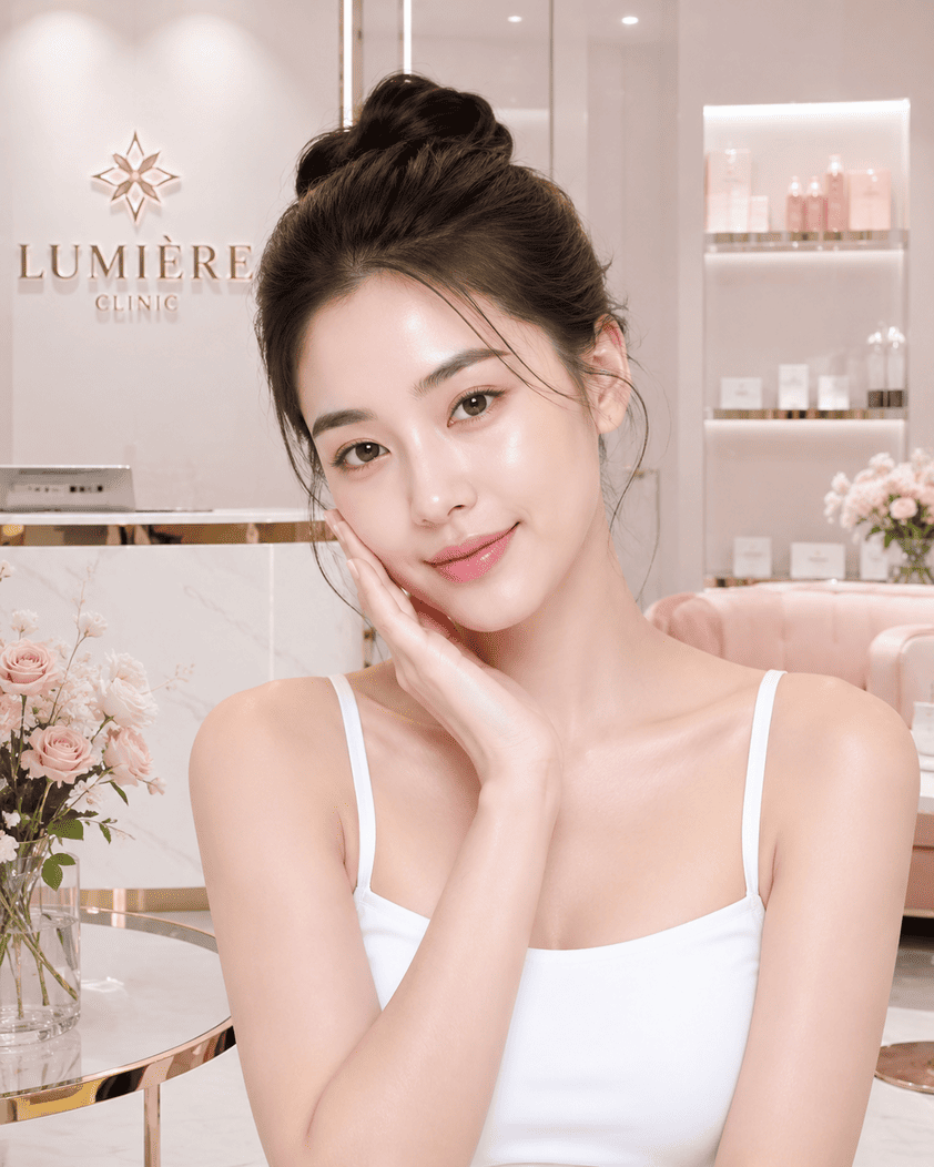 ตัวอย่าง Sales Page คลินิกความงาม Glow Clinic